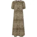 Pieces Pcnancy Leopard Maxikjole