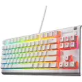 SteelSeries Apex 3 TKL - Gaming Tastatur - Uden Numpad - Nordisk - Hvid