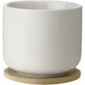 Stelton Kop med skåner THEO 200 ml, sand, Stelton