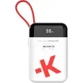 Skross Reload 20 Travel - 20.000 mAh Powerbank - Hvid - 20000 mAh