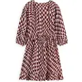 Scotch & Soda Wavy 3/4 ærmet Kort Kjole