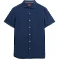 Superdry Vacation Linen Kortærmet Skjorte