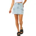 Rip Curl Las Dalias Denimnederdel