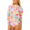 Rip Curl Cala Vadella Upf Dame Langermet Rashguard