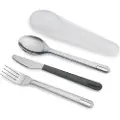 SmartaSaker Spisebestik GOEAT 81126, rejse, sæt med 3 stk, rustfrit stål, Joseph Joseph