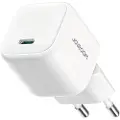 JOYROOM GaN USB-oplader 20W med USB-C-strømforsyning - hvid