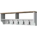 Woody Fashion - Entremøbel - Palma - Hvid - Hattehylder - - Homeroom