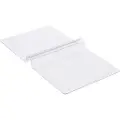 Vevor Plastikborddug, 24 x 48 tommer 2,0 mm tyk klar bordbeskytter, rektangulær PVC-skrivebordsmåtte, vandtæt og nem rengøringsvenlig skrivebordsmåtte, til kontorkommode, spisebord, natbord
