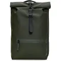 Rains Rainsunisex. 13320 Rolltop-rygsæk grøn (OSFA), Casual, Polyester