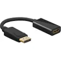 Goobay DisplayPort til HDMI-adapterkabel - 8K/60Hz - Sort