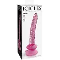 Icicles No. 86 - penis glas dildo (pink)