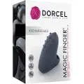 Dorcel Magic Finger - genopladelig finger-vibrator (grå)