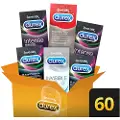 Durex Premium - ekstra nydelse kondompakke (6x10 stk)