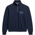 Superdry Essential Sweat Halv Lynlås Sweatshirt