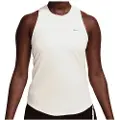 Nike Swift Dri-FIT-løbetanktop til kvinder - hvid