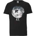 Logoshirt E.t The Extra-terrestrial Moon Easy Fit T-shirt Med Korte ærmer