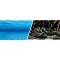 Marina 3d Marine-og Naturlig Akvariebaggrund