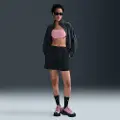 Nike Løse Nike 24.7 ImpossiblySoft Dri-FIT-shorts (10 cm) med mellemhøj talje til kvinder - sort