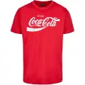 Merchcode Coca Cola Logo T-shirt Med Korte ærmer