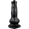 Animalorny - hundedildo - 12cm (sort)