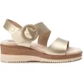 Xti Xtitil kvinder. 14394405-ORO Sandaler 143944 guld (39), Guldfarvet, 3-5 cm, Spænder, Casual