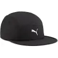 Puma Essentials Running 5 Panel Cap, Accessories, Black, OSFA