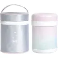 Saro Steel Food Flask With Carrying Termisk Taske