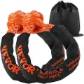 Vevor Soft Shackle Synthetic Recovery Rope 2PCS 1/2"x22" 44092lbs brudstyrke