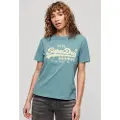 Superdry Embroidered Vl Relaxed T-shirt Med Korte ærmer
