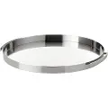 Stelton Serveringsbakke ARNE JACOBSEN 33,5 cm, sølv, Stelton