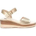Xti Xtitil kvinder. 14385006-ORO Sandaler 143850 guld (41), Guldfarvet, 3-5 cm, Spænder, Casual