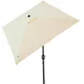 Aktive Aluminium Firkantet Parasol Med Uv-beskyttelse Til Høj Stang 270x270 Cm 38 Mm 260 Cm