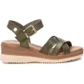 Xti Xtitil kvinder. 14385103-KAKI Sandaler 143851 grøn (40), 3-5 cm, Spænder, Casual