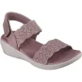 SKECHERS Skecherstil kvinder. 163165 Arya On The Rise taupe-sandaler (39), 3-5 cm, Velcro, Casual, Gråt