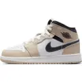 Jordan Air Jordan 1 Mid-sko til større børn - hvid