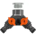 Gardena To-vejs ventil 26,5mm (G 3/4") / 21mm (G 1/2")