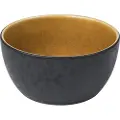 Bitz Serveringsskål 14 cm, sort/rav, Bitz
