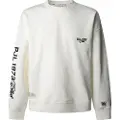 Pepe Jeans Pepe Jeanstil mænd. PM582841 Colville Crew Sweatshirt hvid (XL), Casual, Bomuld