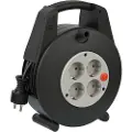 Brennenstuhl 1094200 Kabeltromle 4 Udtag Med Afbryder 15 M