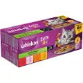 Whiskas 1+ Tasty Mix Chef's Choice i sauce multipack (12 x 85 g)