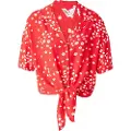 Roxy Salty Sweet Printed Kortærmet Skjorte