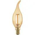 Eglo LED pære CF35 Vindtød 4W/827 300 lumen amber dæmpbar E14