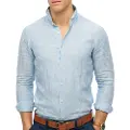Superdry Vacation Linen Skjorte Med Lange ærmer