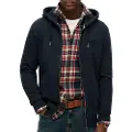 Superdry Superdrytil mænd. M2014128B Essential Logo sportsjakke blå (XL), Casual, Polyester