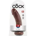 King Cock 8 dildo (20cm) - brun