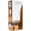 Addiction Naked Thrusting 9 - stødende vibrator - mørk (23cm)