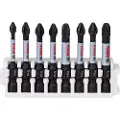 Bosch Impact Control-skruetrækker bitsæt, 8 dele, 1xPH1,3xPH2,1xPH3,2xPZ2,1xPZ3