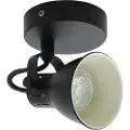 Eglo - Spotlight Seras 2 1-Light - Sort - Spotlights - - Homeroom