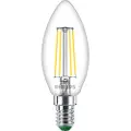 Philips LED pære B35 Kerte 2,3W840 (40W) klar E14