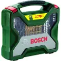 Bosch X-line Titanium Sæt Med Bor Og Bits 70 Stykker
